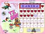 April Calendar