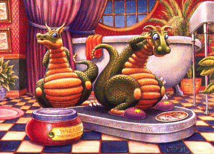 Dragon On Scales